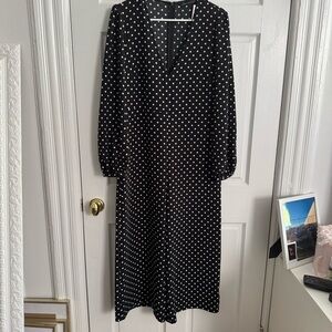 NWT Zara Wide Leg Jumpsuit